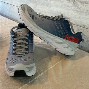 Hoka One One Women’s Running Shoes - Gray and Blue